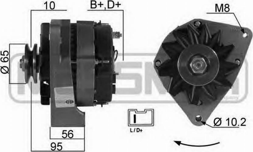 Messmer 210015 - Генератор vvparts.bg