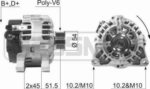 Messmer 210016A - Генератор vvparts.bg