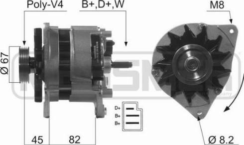 Messmer 210085A - Генератор vvparts.bg