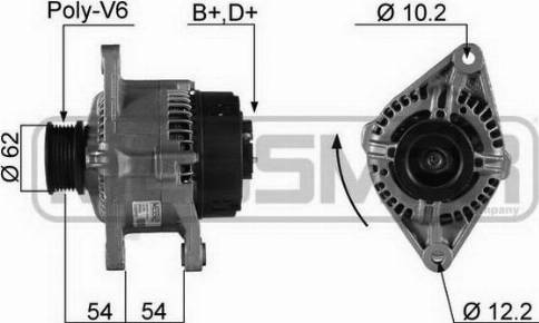 Messmer 210034A - Генератор vvparts.bg