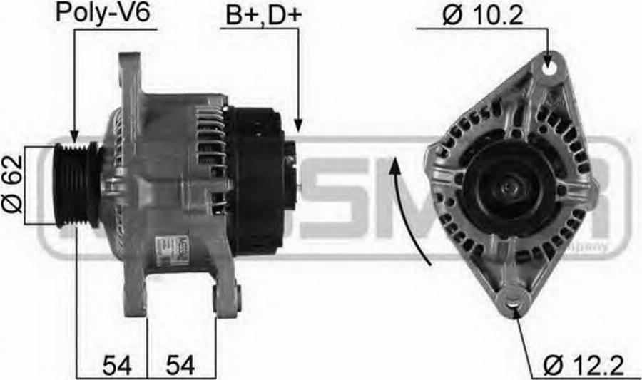 Messmer 210034 - Генератор vvparts.bg