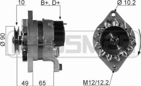 Messmer 210033A - Генератор vvparts.bg