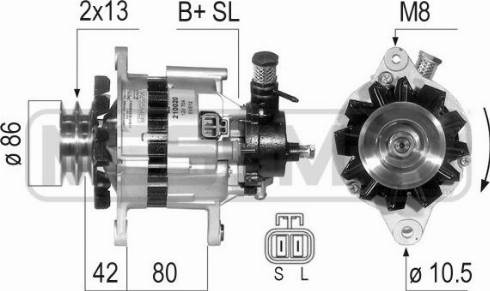 Messmer 210020A - Генератор vvparts.bg