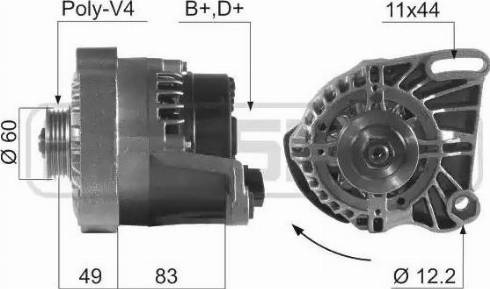 Messmer 210027 - Генератор vvparts.bg