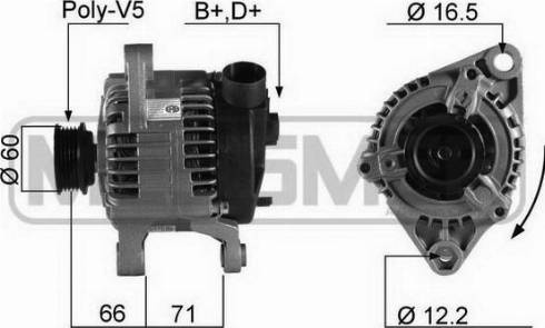 Messmer 210070A - Генератор vvparts.bg