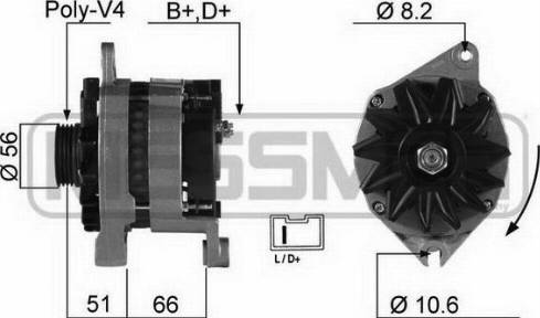 Messmer 210073R - Генератор vvparts.bg