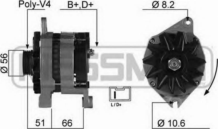 Messmer 210073 - Генератор vvparts.bg