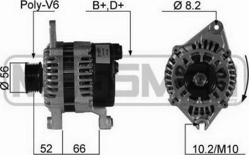 Messmer 210077R - Генератор vvparts.bg