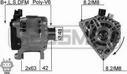 Messmer 210196 - Генератор vvparts.bg