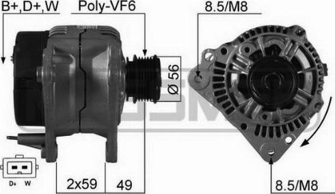 Messmer 210192R - Генератор vvparts.bg