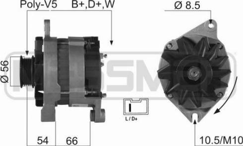 Messmer 210197R - Генератор vvparts.bg