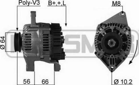 Messmer 210146R - Генератор vvparts.bg