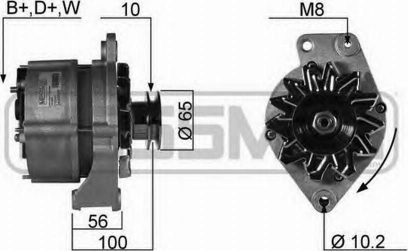 Messmer 210141 - Генератор vvparts.bg