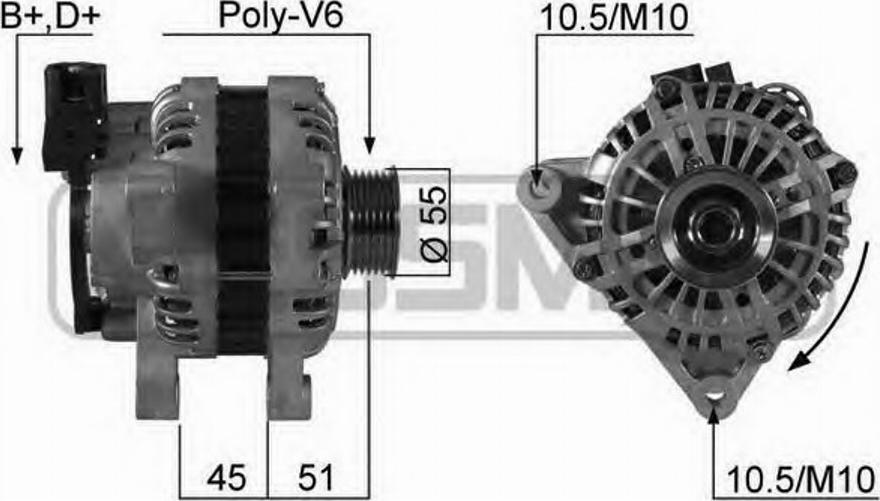 Messmer 210142 - Генератор vvparts.bg