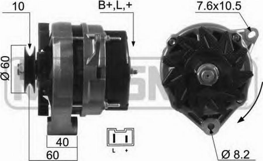 Messmer 210159 - Генератор vvparts.bg