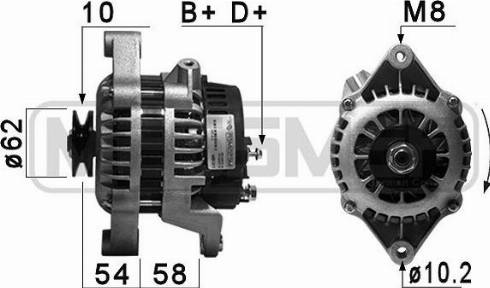 Messmer 210155A - Генератор vvparts.bg