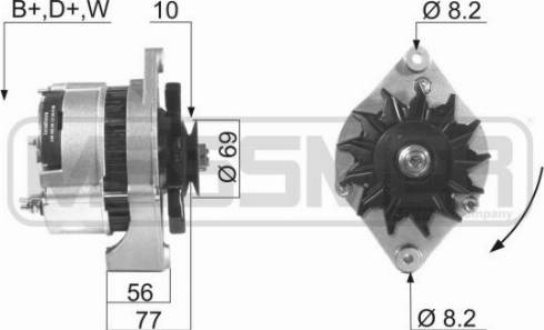 Messmer 210156A - Генератор vvparts.bg