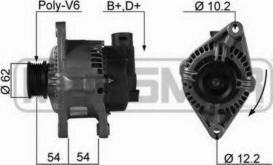 Messmer 210153 - Генератор vvparts.bg