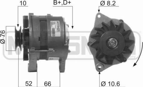 Messmer 210168R - Генератор vvparts.bg