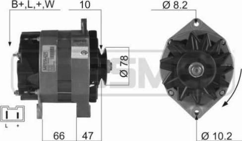 Messmer 210163R - Генератор vvparts.bg