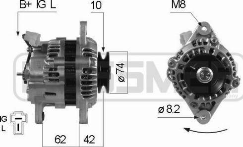 Messmer 210107A - Генератор vvparts.bg