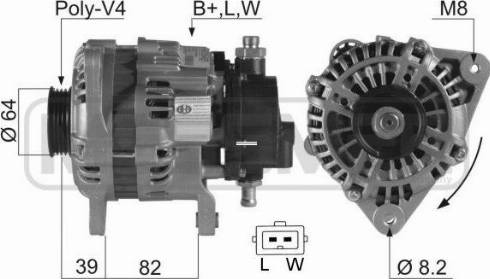 Messmer 210189R - Генератор vvparts.bg