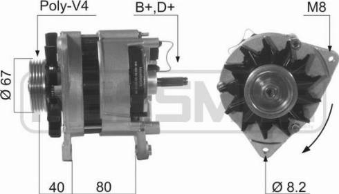 Messmer 210185A - Генератор vvparts.bg