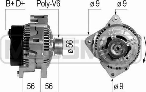 Messmer 210181A - Генератор vvparts.bg