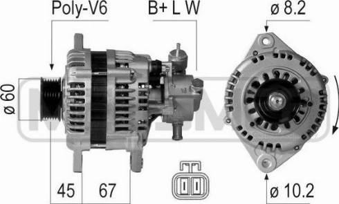 Messmer 210131A - Генератор vvparts.bg