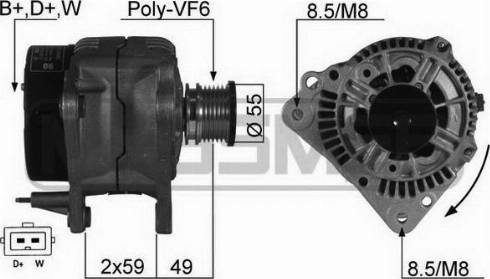 Messmer 210125A - Генератор vvparts.bg