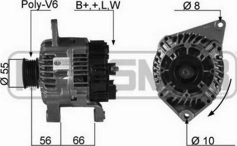 Messmer 210122R - Генератор vvparts.bg