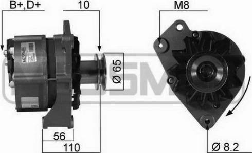 Messmer 210174R - Генератор vvparts.bg