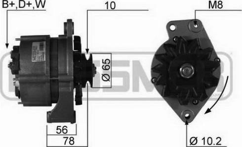 Messmer 210176R - Генератор vvparts.bg