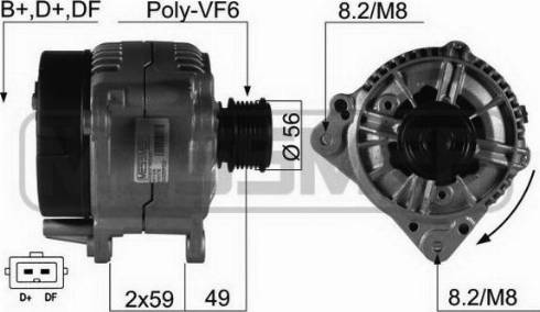 Messmer 210170A - Генератор vvparts.bg