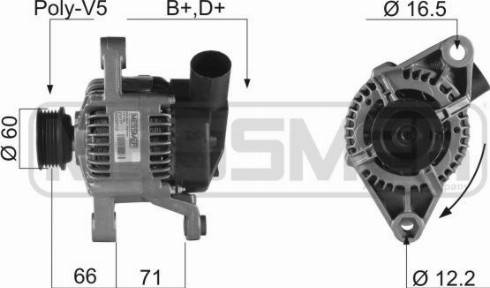 Messmer 210177A - Генератор vvparts.bg