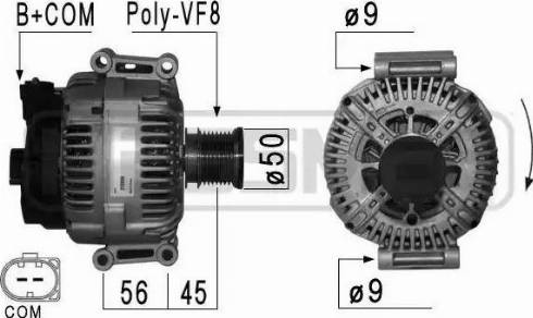 Messmer 210899 - Генератор vvparts.bg