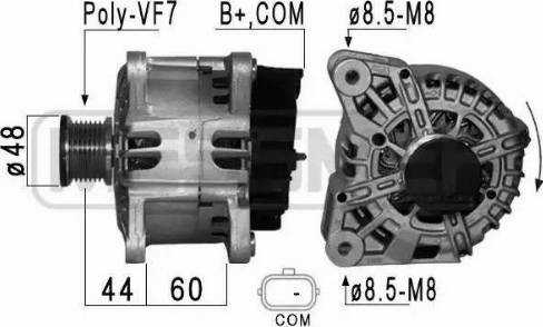 Messmer 210894 - Генератор vvparts.bg