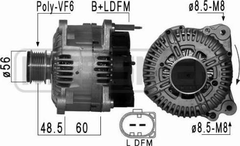 Messmer 210898A - Генератор vvparts.bg