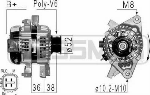 Messmer 210840 - Генератор vvparts.bg