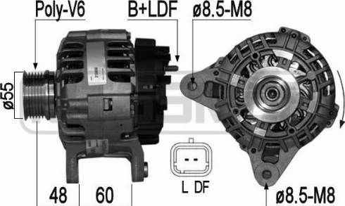 Messmer 210856A - Генератор vvparts.bg