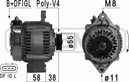 Messmer 210869A - Генератор vvparts.bg