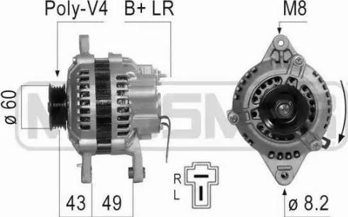 Messmer 210805 - Генератор vvparts.bg