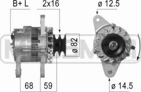 Messmer 210807 - Генератор vvparts.bg