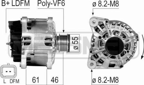 Messmer 210816R - Генератор vvparts.bg