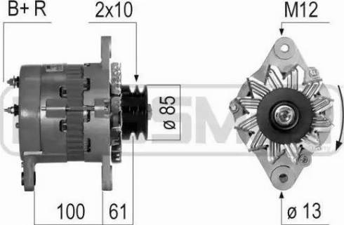 Messmer 210811 - Генератор vvparts.bg