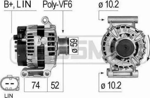 Messmer 210835 - Генератор vvparts.bg