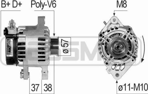 Messmer 210830A - Генератор vvparts.bg