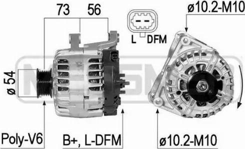 Messmer 210832 - Генератор vvparts.bg