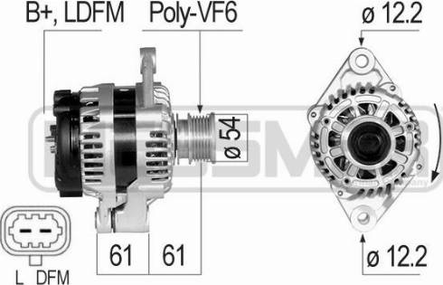 Messmer 210826A - Генератор vvparts.bg