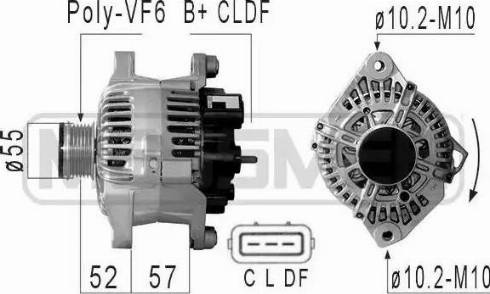 Messmer 210820 - Генератор vvparts.bg